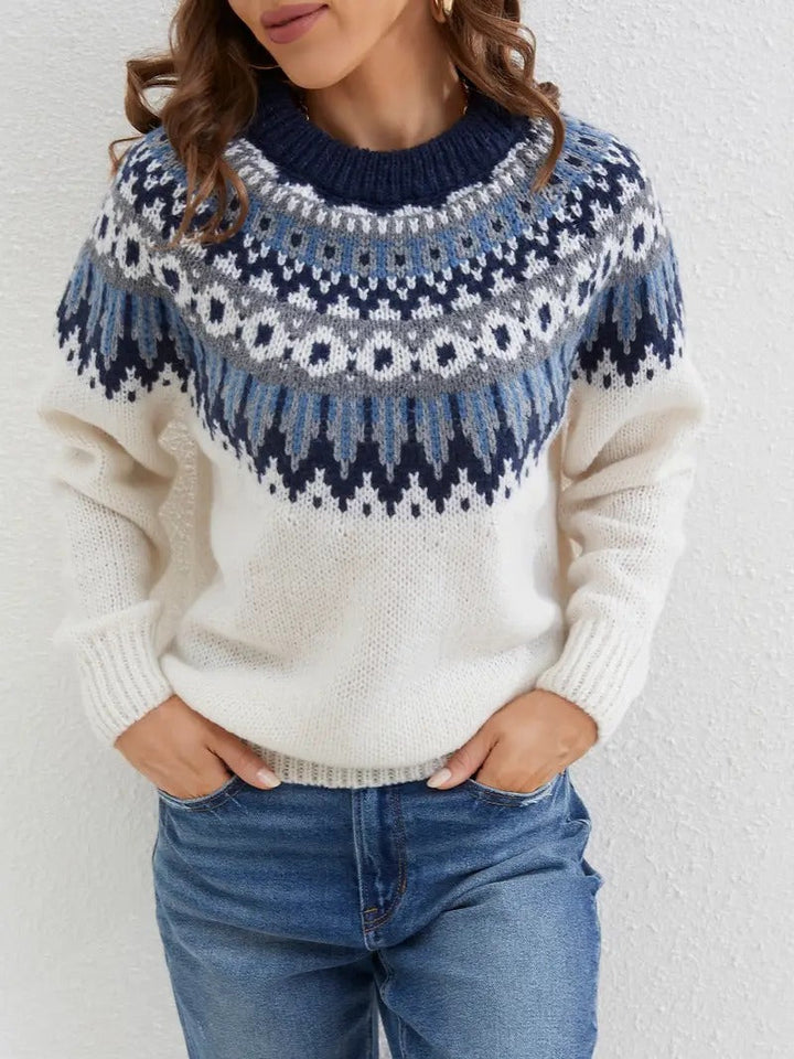 Raya | Classic Fair Isle Pattern Sweater