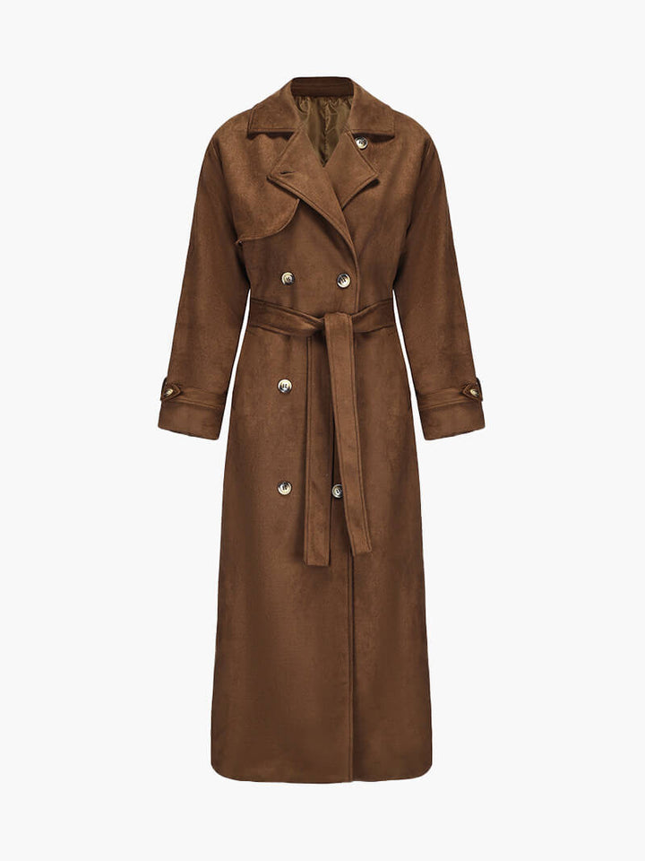 Madison | Suede Trench Coat