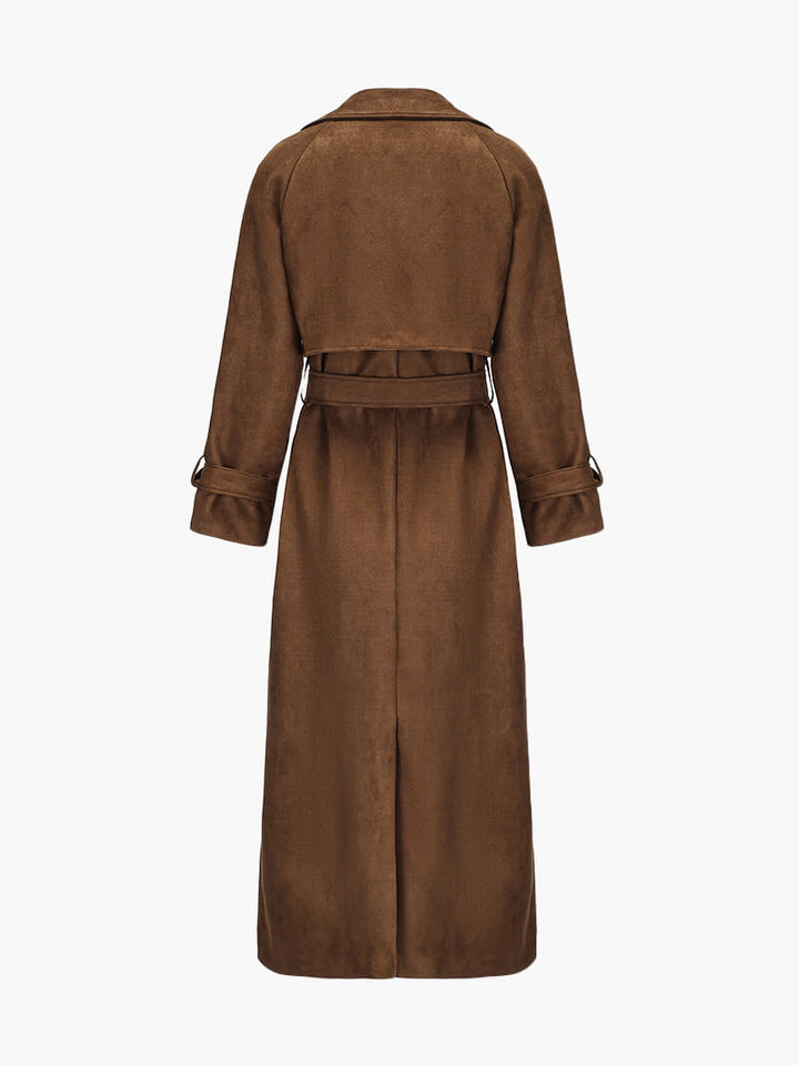 Madison | Suede Trench Coat