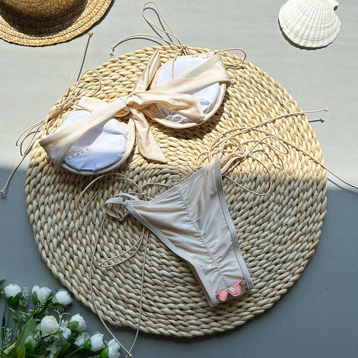 Aster | Delicate Embroidered Bikini