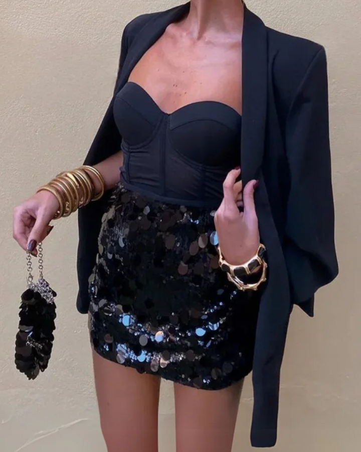 Paige | Glamour Sequin Skirt