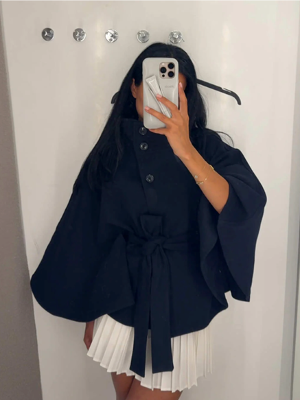 Charlotte | Elegant Cape Coat