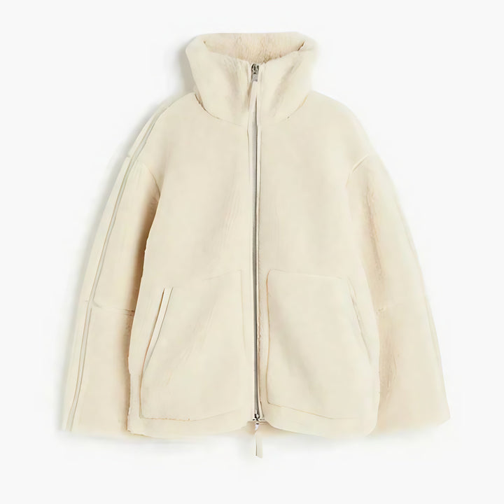 Olivia | Zip-Up Teddy Jacket