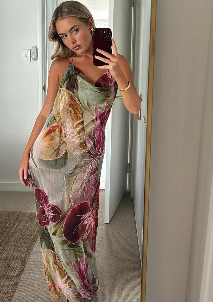 Liora | Bohemian Sheer Dress