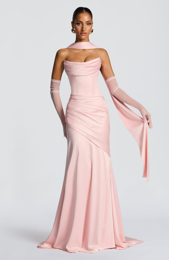 Layla Maxi Dress - Blush