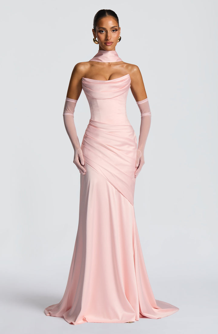 Layla Maxi Dress - Blush