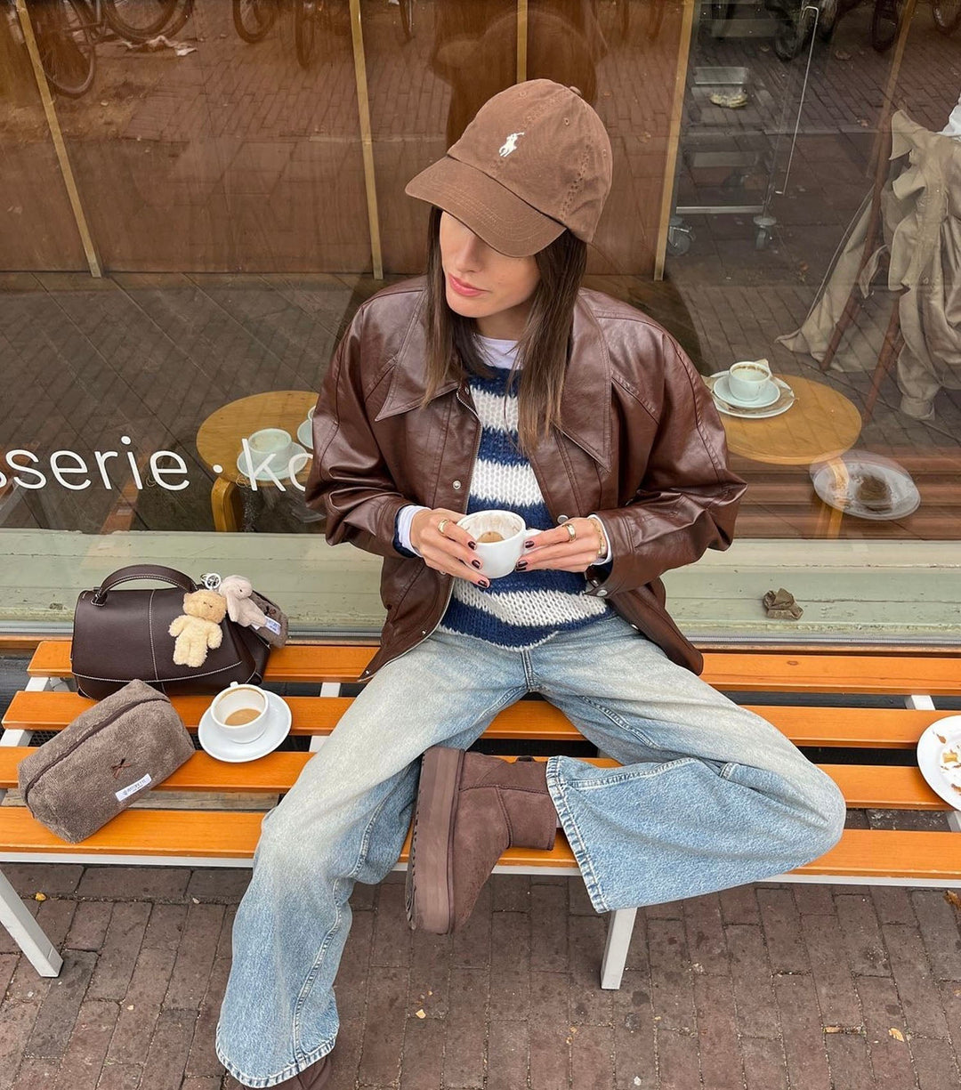 Emily | Striped Off-Shoulder Sweater